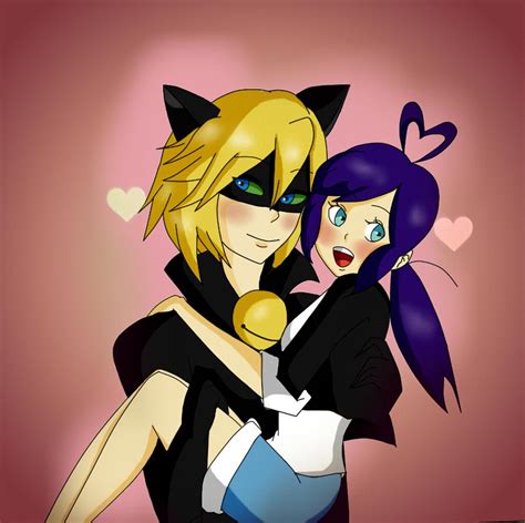 Miraculous ladybug PV- Bridgette x Chat Noir 2D by Dinamitad on DeviantArt