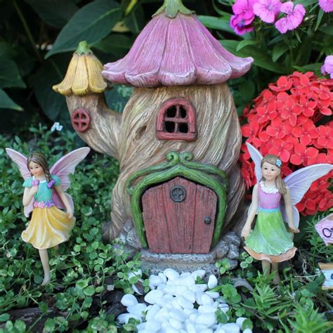 Fairy Garden Fairy House – Accessories Kit with Miniature Garden ...