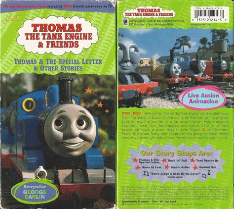 RARE VINTAGE THOMAS Train Tank Engine Friends Thomas & Special Letter VHS video $15.99 - PicClick