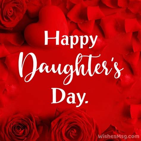 Happy Daughters Day - Wishes, Messages and Quotes - WishesMsg