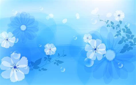 Teal and blue flower wallpaper HD wallpaper | Wallpaper Flare