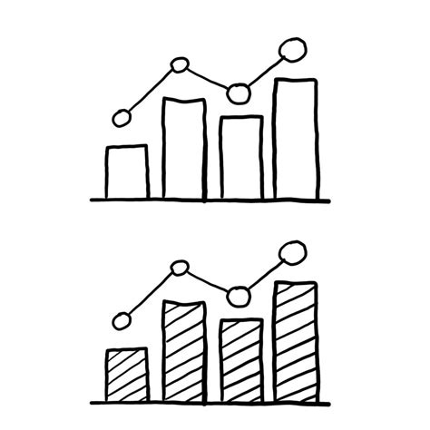 Business growth chart with bars. 5362067 Vector Art at Vecteezy