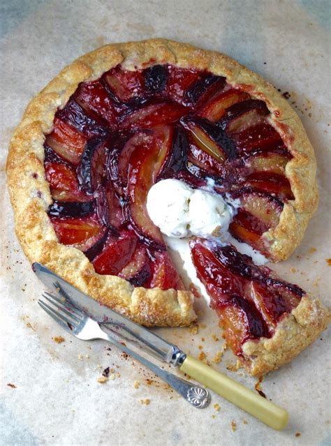 The most Delicious and Easy Plum Galette - Marilena's Kitchen