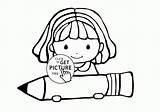 18 Coloring Page Schoolgirl  School coloring Pages For sketch template