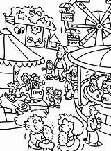 Amusement Park Coloring Pages At GetColoringscom  Free Printable sketch template