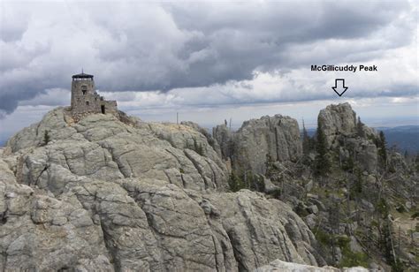 HARNEY PEAK - THE ELEVATION OF SOUTH DAKOTA'S HIGHEST POINT