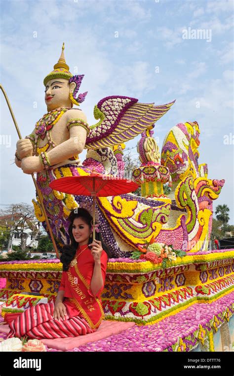 chiang mai flower festival,thailand Stock Photo - Alamy