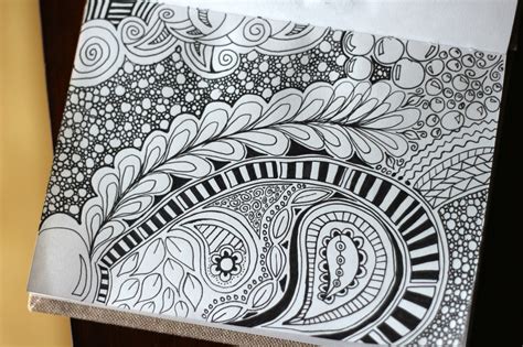 The Lenkerville Art Room: Monday Motivations - Zentangles! 13 Jan 2014