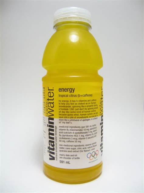 What I Drink At Work: Glacéau Vitamin Water Energy Review