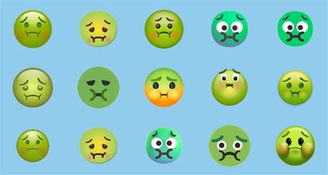 🤢 Nauseated Face on emojidex 1.0.24