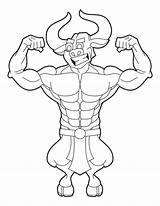 Free Printable Minotaur coloring Page Download It At Https  sketch template