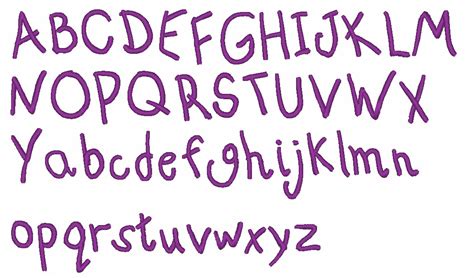 11 Fun Handwriting Fonts Images - Fun Font Letters Alphabet ...