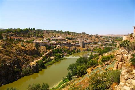 The Tagus River in Toledo, Spain