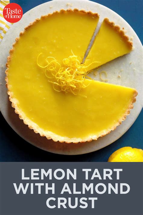 How to make: Almond lemon tart