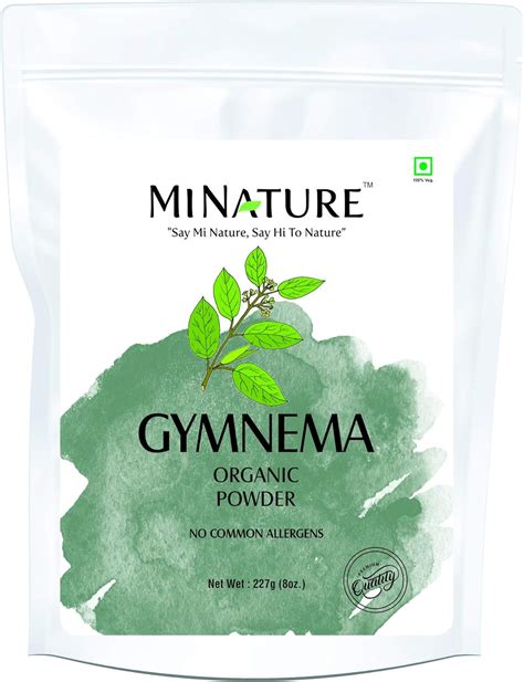 Buy Gymnema Powder USDA OrganicGymnema Sylvestre Leaf Powder by mi Nature| 227g 8 oz0.5 lb | Raw ...