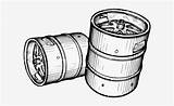 Keg Coloring Page Pages sketch template