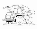 Truck Printable Coloring Pages sketch template