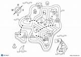 16 Free treasure map coloring Pages  ESL Vault sketch template