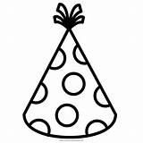 Birthday Party Hat Clip Art Sketch Coloring Page sketch template