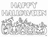 Happy Halloween coloring Pages  28 FREE PrintaBulk sketch template