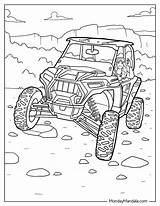 Polaris Rzr Drawing Sketch Coloring Page sketch template