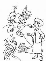 Peter Pan Jane  Disney coloring Pages sketch template