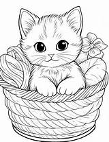 Pisici De Colorat  Planse Si Fise Pentru Copii Cat coloring Page sketch template