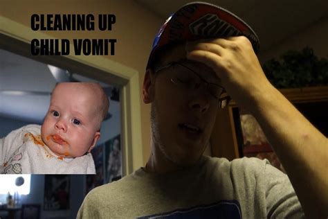 Cleaning up Child vomit - YouTube