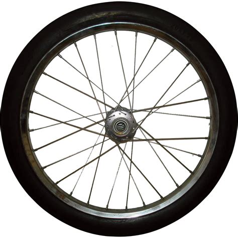 Marathon Tires Flat-Free Tire on Spoked Ball Bearing Wheel — 20in. x 1 ...