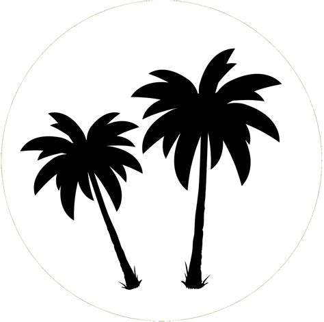 Palm trees Clip art Black & White - M Silhouette Leaf - png download - 1465*1455 - Free ...