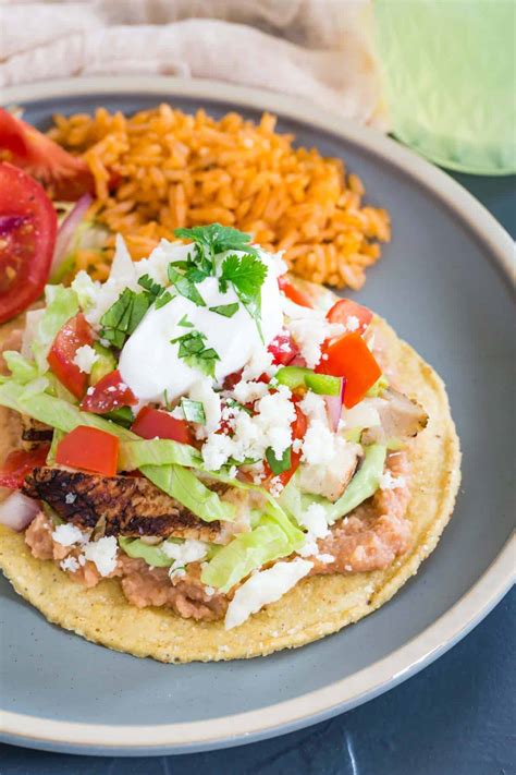 Quick & Easy Chicken Tostadas | Cupcakes & Kale Chips