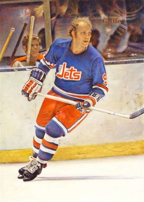 Bobby Hull, Winnipeg Jets by Chuck Gillies | Bobby hull, Hockey teams, Hockey players