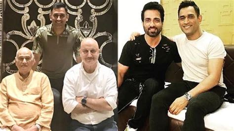 MS Dhoni retires: Anupam Kher pens note as cricketer’s ‘filmy father’, Abhishek Bachchan calls ...