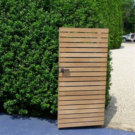 modern wood gate | Wooden garden gate, Garden gate design, Modern garden