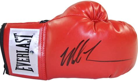 √ Mike Tyson Autographed Boxing Glove