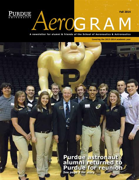 Aerogram - School of Aeronautics and Astronautics - Purdue University