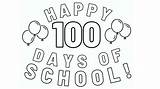 100th Day Of School Printable Coloring Pages sketch template