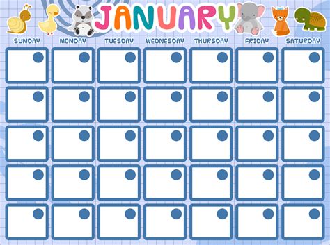 Cute Printable Calendar – Printable Template Calendar