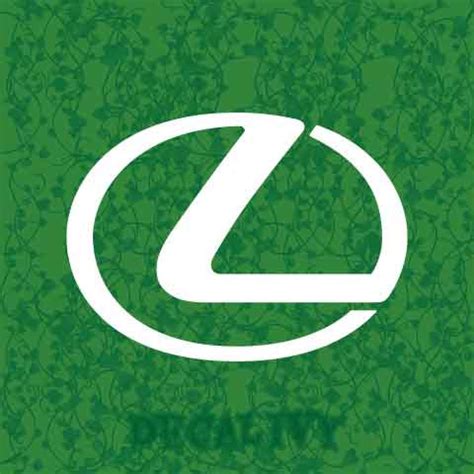 Lexus Emblem Decal Vinyl Sticker - Decal Ivy