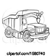 Dump Truck Posters & Dump Truck Art Prints #1