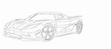 Koenigsegg Agera R Coloring Pages sketch template