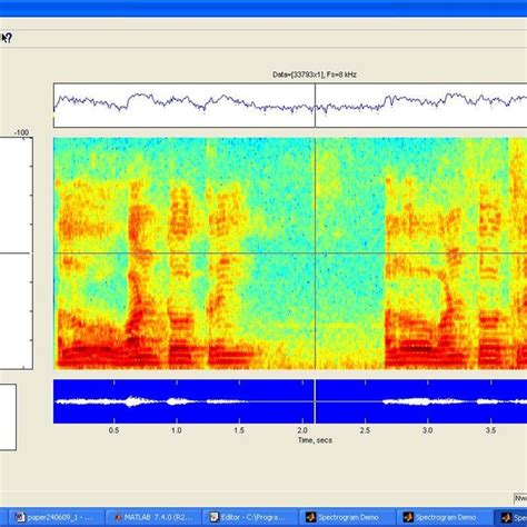 Spectrogram of enhanced speech sample of figure 1. | Download ...