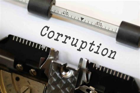 Corruption - Free of Charge Creative Commons Typewriter image