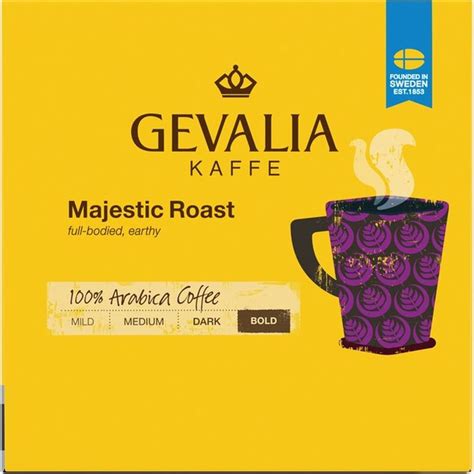 Gevalia Kaffe Majestic Roast Bold, K-Cups (12 ct) - Instacart