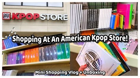 Visiting My Favorite Kpop Store After 2 Years (+ Collecting A New Group?) Mini Vlog + Unboxing ...