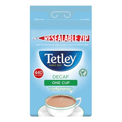 Tetley One Cup Decaffeinated Tea Bags (440 Pack) 1800A