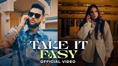 Take It Easy (Official Video) Karan Aujla. | Ikky | Four You EP | Latest Punjabi Songs 2023 ...