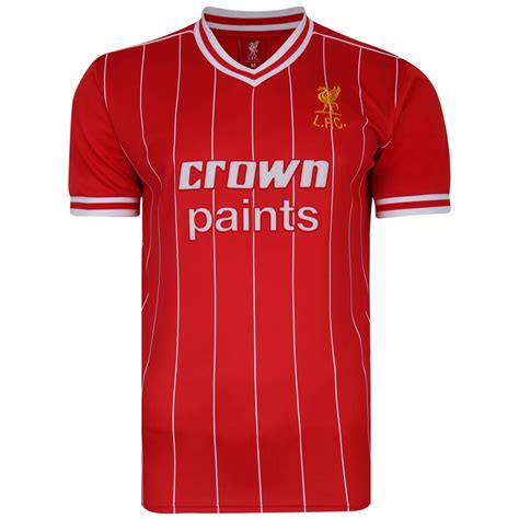 Buy Retro Replica 1980s Liverpool old fashioned football shirts and soccer jerseys.