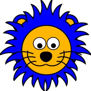 Cartoon Lion Face Clip Art at Clker.com - vector clip art online, royalty free & public domain