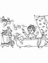 Good Hygiene Printable Coloring Page  Free Pages sketch template